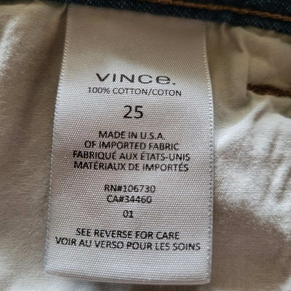 Vince side zipper jeans - Picture 5 of 8